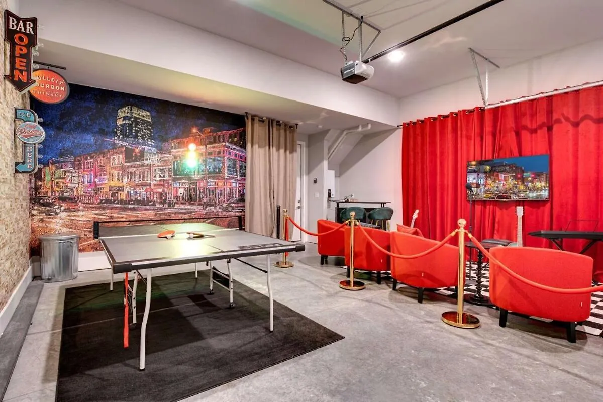 New High Note Rooftop Views 10 Beds Near Dt Nashville 0*,
