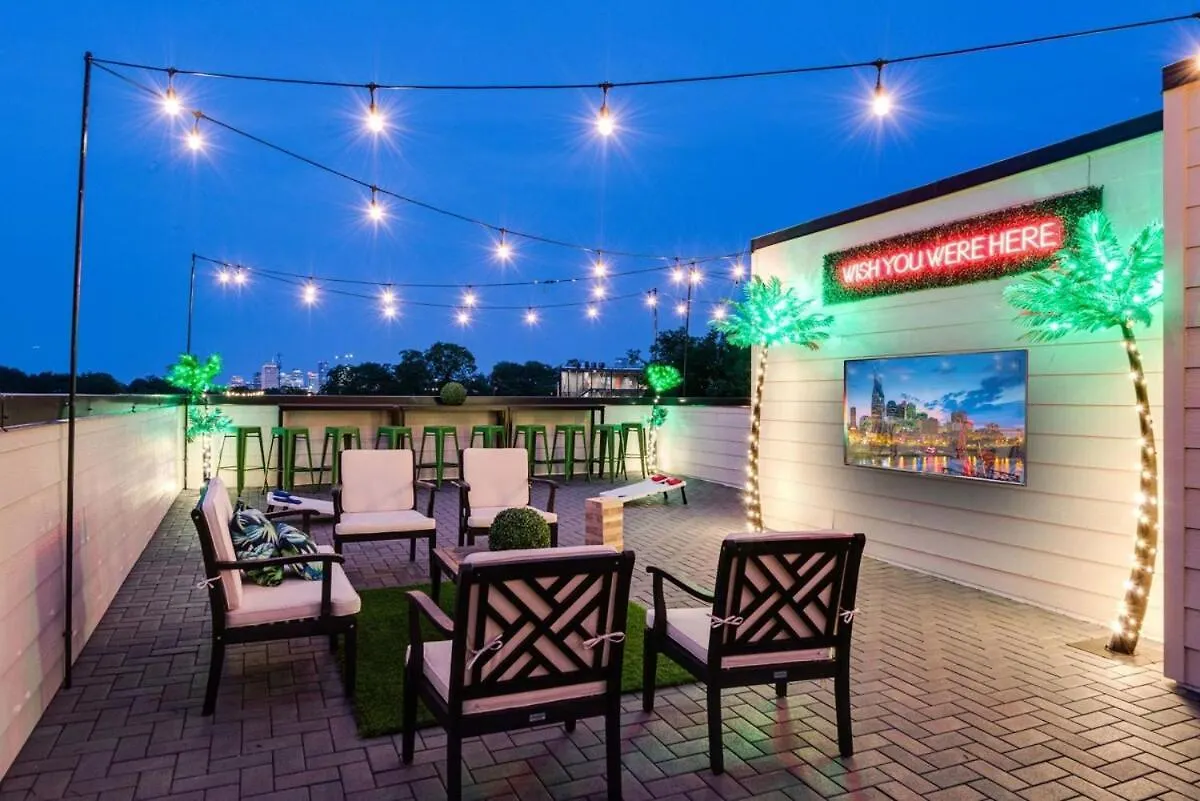 New High Note Rooftop Views 10 Beds Near Dt Nashville 0*,  ABD
