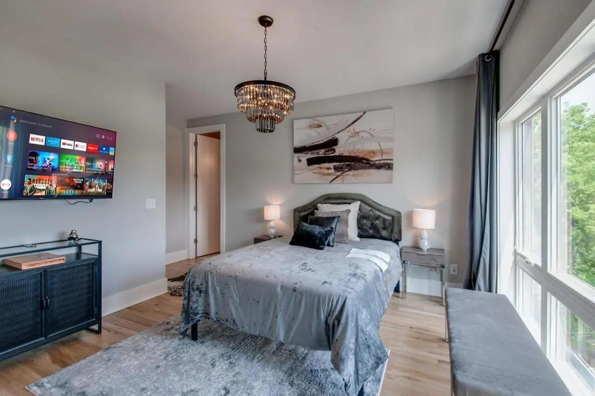 New High Note Rooftop Views 10 Beds Near Dt Nashville 0*,  ABD
