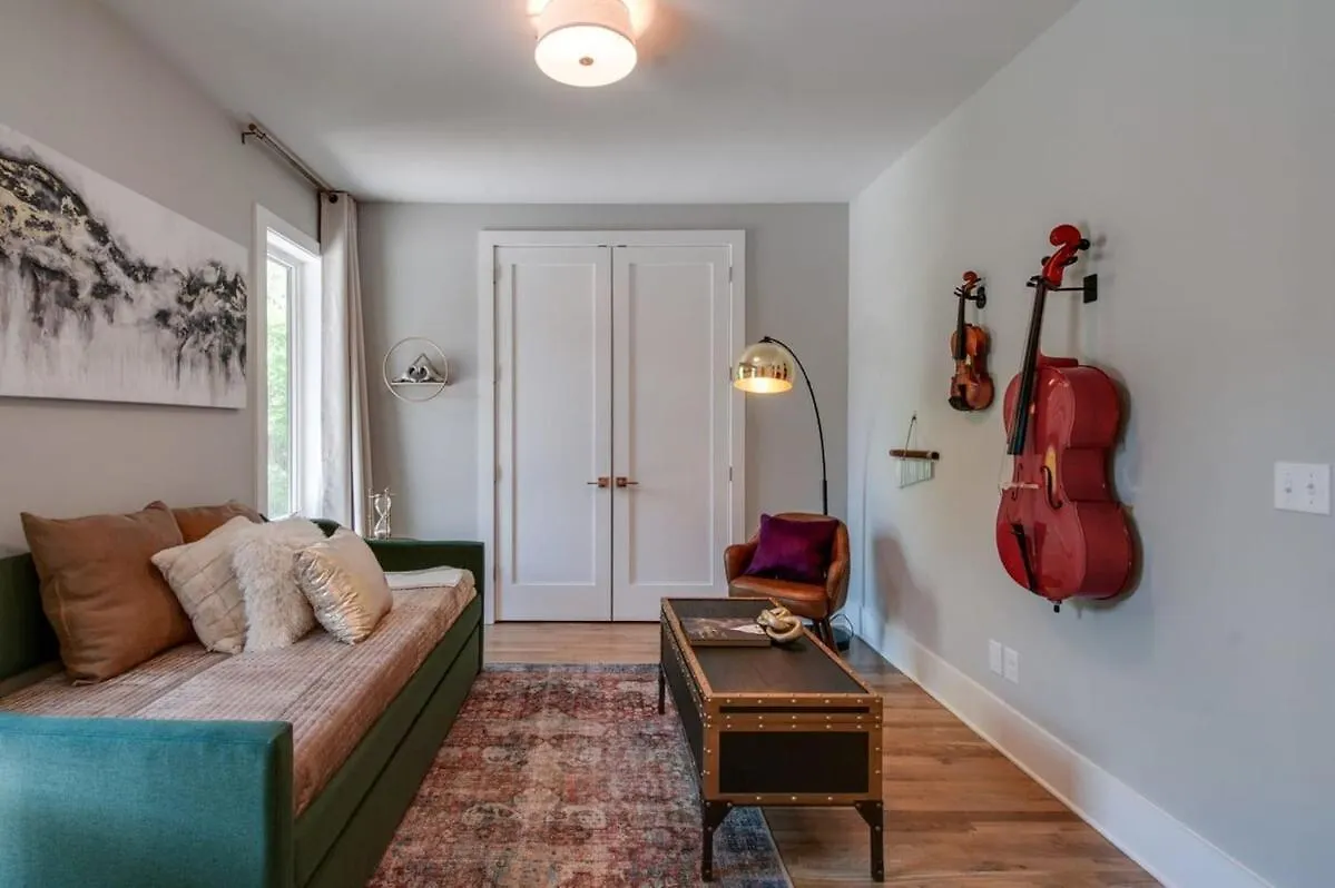 Tatil Evi New High Note Rooftop Views 10 Beds Near Dt Nashville