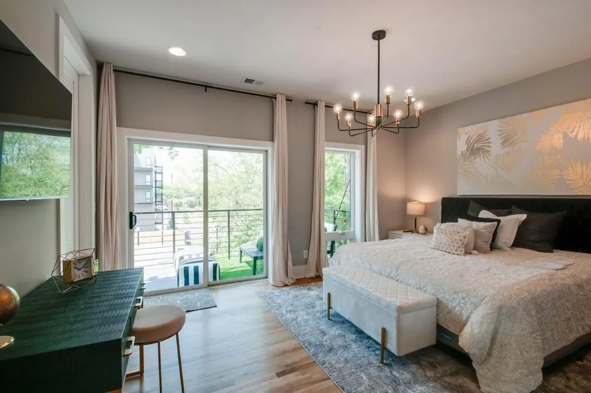New High Note Rooftop Views 10 Beds Near Dt Nashville 0*,