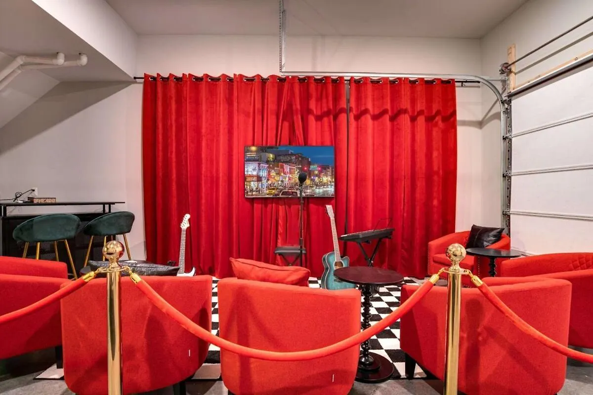 Tatil Evi New High Note Rooftop Views 10 Beds Near Dt Nashville ABD
