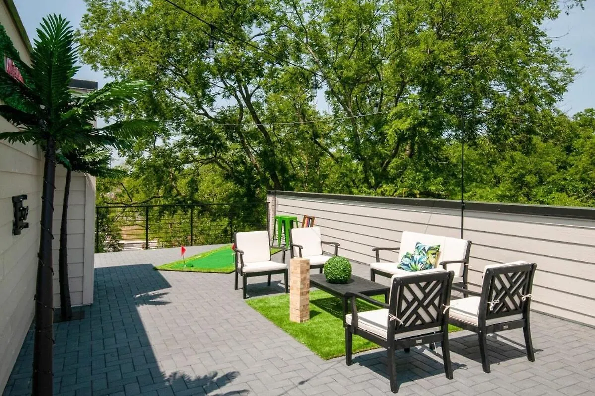 New High Note Rooftop Views 10 Beds Near Dt Nashville